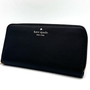 Kate Spade Leila Large Continental Wallet Black/Gold